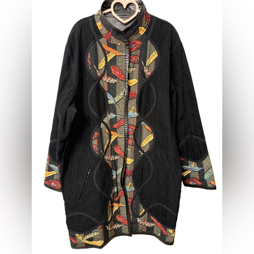 VINTAGE KOOS OF COURSE REVERSIBLE  JACKET NWOT